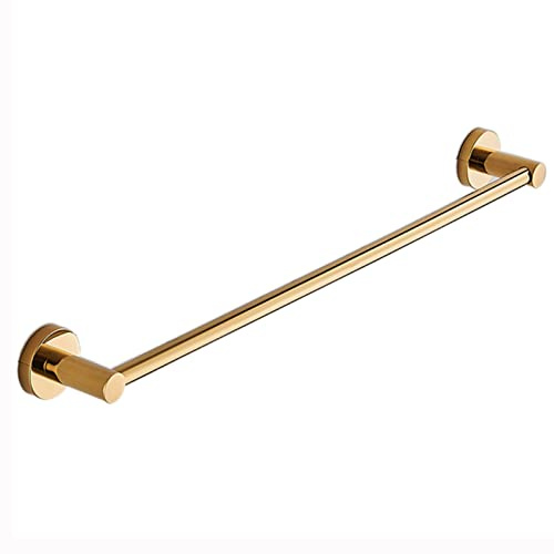 Towel Ring, Towel Rail for Bathroom, Luxury Towel Bar Rails,Stainless Steel Single Rod,Wall Mounted Towel Holder Polished Silver Finish,30cm-80cm Towel Rail(SZ:60cm) ( Color : Multi colored , Size : 8