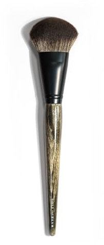 Rose and Ben Beauty Blush Brush | Professional Brush for Flawless Makeup Application| Angled Non-Shedding & Cruelty-Free for Pressed, Powder, & Cream Cosmetics