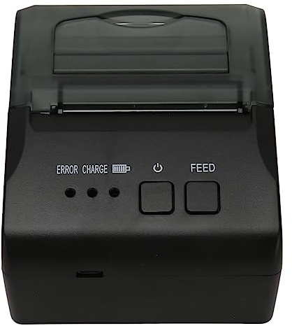 Ejoyous Bluetooth Thermodrucker, 58mm USB POS-Drucker, 2 Zoll, Kompatibel mit Android, PC, Windows, Linux, für Restaurant und Einzelhandel