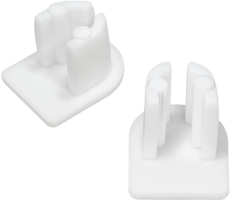 Vinyl Shutter Tilt Bar End Cap Variety 4, Plantation Shutter Repair Kit Fit Plantation/Hunter Douglas/Breezeway, Used to Secure The Shutter Connection Inside The Control Rod