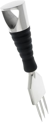 Déchiqueteuse à glace à 3 griffes avec poignée antidérapante en acier inoxydable ergonomique pour briser la glace