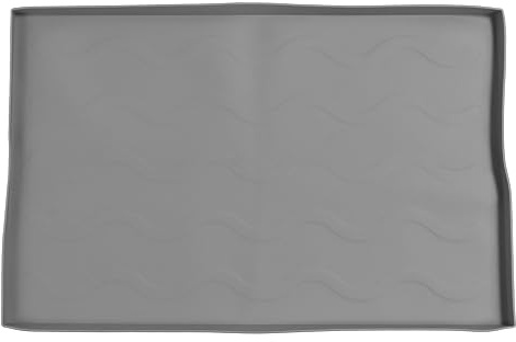 Loinutdbv Tapis de Cuisson en Silicone, Couverture Antiadhésive pour Plancha, Résistant à Haute Température, Antidérapante, Protection Durable pour Cuisson Extérieure et Intérieure (Grise)