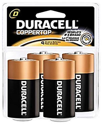 Duracell PGD MN1300B2Z Coppertop - Batterie alcaline, misura D, confezione da 96