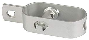 Floordirekt Drahtspanner | 10er Set | Zaunspanner | Grün oder verzinkt | Für Verschiedene Drahtstärken geeignet | 3 Größen (100 mm, Verzinkt)