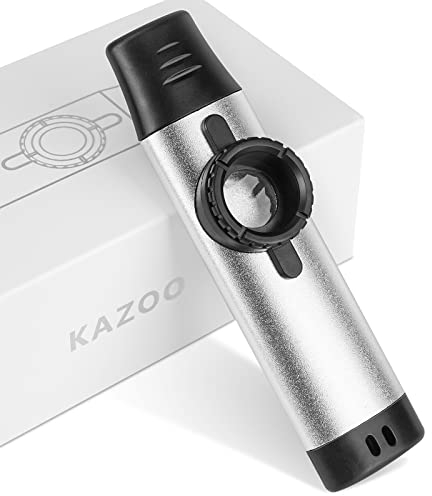 Kazoos mit 5 zusätzlichen Membranen, Metall-Kazoo mit verstellbarem Ton für Gitarre, Ukulele, Violine, Keyboard, leicht zu erlernen Musikinstrumente für Kinder/Erwachsene/Musikliebhaber (Silber)