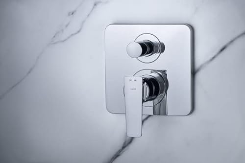 hansgrohe AXOR Citterio E Einhebel-Wannenmischer, Unterputz, 36455670, Farbe: Mattschwarz