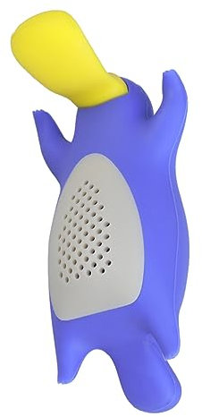 Silikon Teesieb Wiederverwendbar Blau für Losen Tee, Leicht zu Reinigen