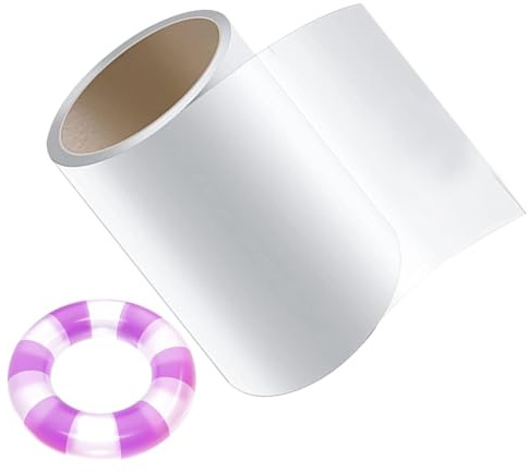 Luftmatratzen-Flickenset, wasserfeste, durchsichtige TPU-Reparaturflicken, Hüpfburg-Flicken-Reparaturset, aufblasbarer Reparaturflicken, Gummiboot-Flickenaufkleber für aufblasbare Produkte, Zuschuss f