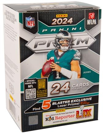 2024 Panini Prizm Fußball-Sammelkarten Blaster-Box
