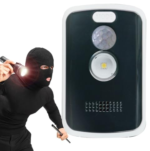Alarma de Viaje perimetral con Sensor de Movimiento, Alarma perimetral Segura de Campamento con Control Remoto, alarmas portátiles con Sensor de Movimiento, de Alerta de Suministros de