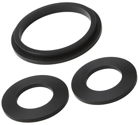 Arandelas de Goma, Juego de 3 Juntas Goma Silicona para Filtro Depuradora Lay Z Lazy Spa Tipo A B C, Compatible con Coleman, Apto para Aguas Termales y Natación | Juntas de embrague, arandelas, para jacuzzis y piscinas, adecuadas para bombas de calefacción Airjet