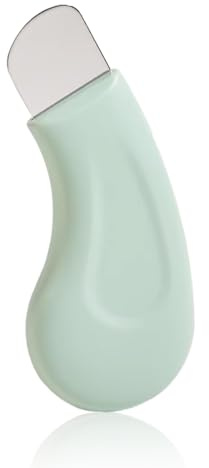 ZORVYN 1 Pcs Extracteur de Points Noirs en Silicone - Outil de Nettoyage Profond pour le Visage, Élimination des Comédons et des Impuretés, Spatule Faciale Compacte (Vert)