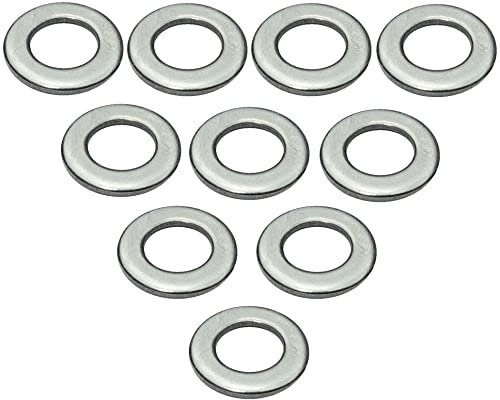 AERZETIX - C49199 - Juego de 10 Arandelas planas universales M7 acero inoxidable A2 - Ø exterior 14mm - espesor 1.5mm - DIN 125