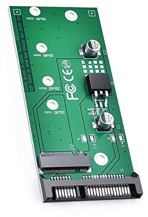 WANGCL Adattatore da M2 a Sata NGFF a SATA3 SSD Adattatore Supporto B KEY Interfaccia (Non compatibile con NVME)