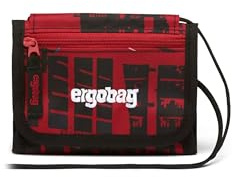 ergobag Brustbeutel Kleingeldfach, Sichtfenster AlarmBärreitschaft - Rot