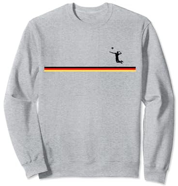 Volleyball Beachvolleyball Herren Männer Deutschland Outfit Sweatshirt