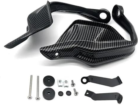 Schutz Griff Für NC750X CB 500X CB500X 2013-2023 Motorrad Windschutz Abdeckung Handprotektoren(Kohlenstoff-Look)