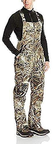Generisch Pantaloni funzionali da uomo con spalline, pantaloni da sci invernali, eleganti salopette baggy, camouflage, per il tempo libero, da neve, vestibilità normale, da lavoro, da equitazione