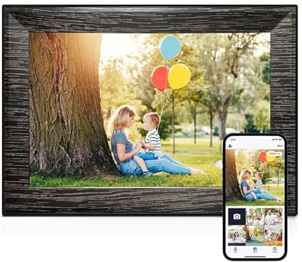 10,1 Tums WiFi Digital Bildram IPS 1280 * 800 Fotoram Digitala Ramar Fullfunktionspekskärm 32GB HöGupplöSt SkäRm