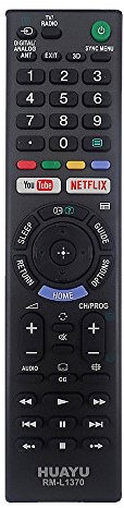 Telecomando per televisori Sony LCD/LED/3D, con tasti per YouTube e Netflix