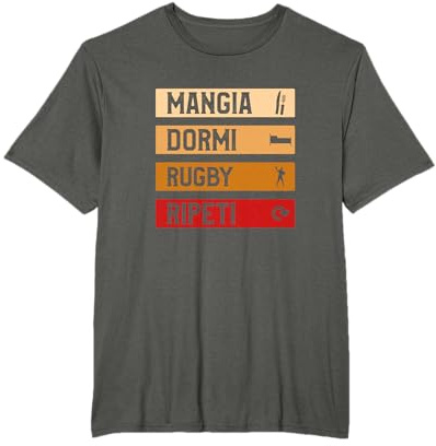 Divertente Gioco di Rugby Regalo per Gli Amanti del Rugby Maglietta
