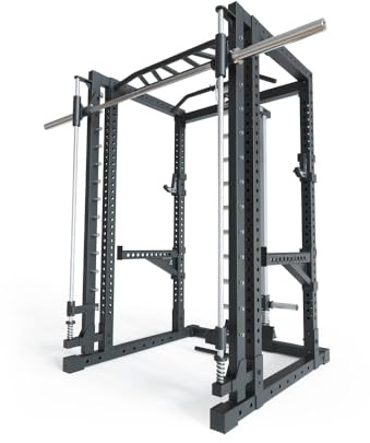 Atletica R7-Forge Power Rack con Smith Machine, 224 cm