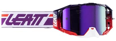 Leatt Velocity 6.5 Iriz motocross goggle with double antifog and bulletproof lens