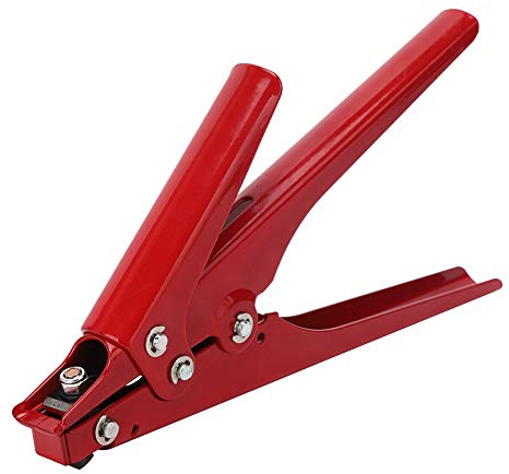 Nylonband-Spannwerkzeug, 45 Stahlbinder, Zangen, Pistole, Pistole, Rote Spannpistole, Edelstahl-Kabelbinder-Werkzeug, Sicherungsgurte