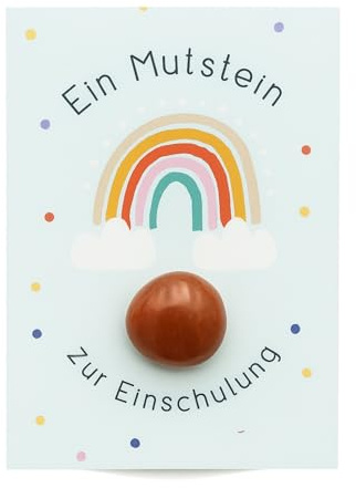 Milaboo Mutstein Schulkind I Geschenk zur Einschulung