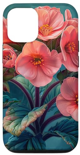 iPhone 12/12 Pro Bergenia Flower Cottagecore Graphic Case