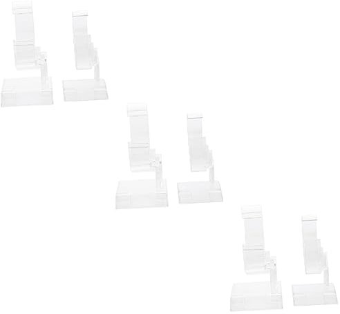 GALPADA 6stücke Acryl Uhren Display Stand Transparente Wasserfeste Schmuck Halterung Für Uhren Für Zuhause Und Ausstellungen Eleganter Schmuck Organizer Für Armbanduhren