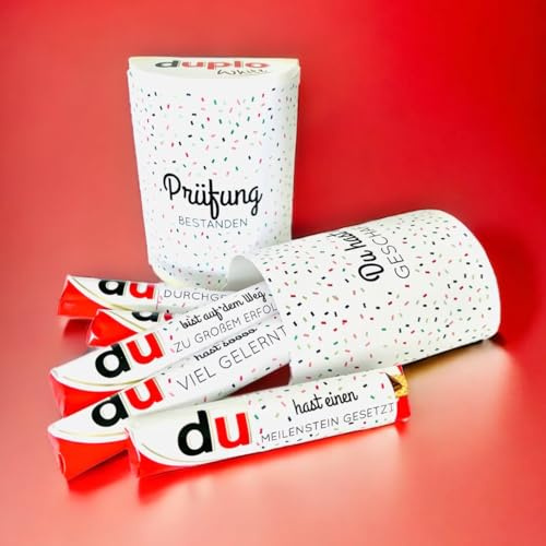 AUFKLEBER SET -27 Duplo Banderolen Prüfung bestanden Abitur Bachelor Master Doktor Geschenk Glückwunsch Schulabschluss
