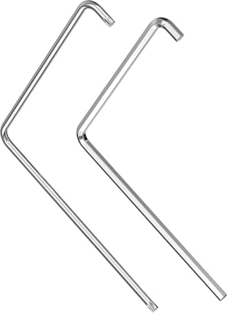 HAFRILY Juego de 2 herramientas de ajuste universal para ventanas, 4 mm, Torx TX15, para herrajes de ventanas, reparación de puertas y ventanas, mantenimiento de bicicletas