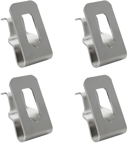 KinetiCore 4 Pack Impact Driver Belt Hook for Dewalt, Heavy Duty Drill Belt Clip with Screws, Replacement Cordless Drill Holder Hanger Waist Buckle for Dewalt Power Tools
