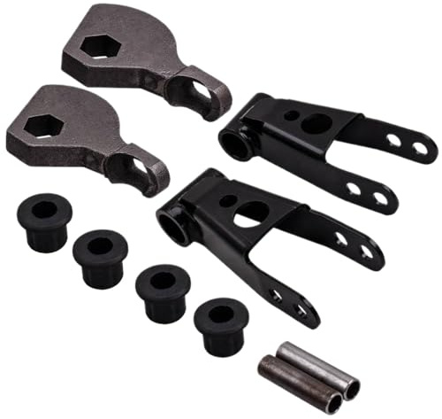 Kit de elevación de torsión de 1-3 pulgadas ajustable con grilletes de 2 pulgadas compatibles con modelos Durango 1998 a 2003