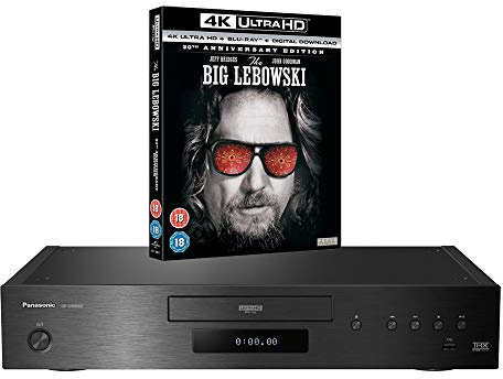 MULTIREGION Blu-ray Player Compatible with Panasonic DP-UB9000 MultiRegion Blu-ray Region A, B & C - DVD Regions 1-8 - Bundle Including The Big Lebowski