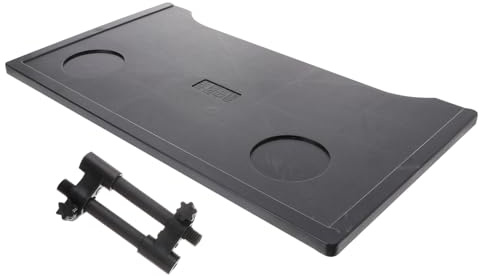 Ipetboom Plateau Antichute En Plastique Pour Fauteuil Roulant Noir, Porte-gobelet Amovible, Tablette Amovible En Plastique Renforcé, Usage Quotidien Pour Personnes Âgées Et Handicapées