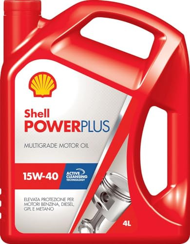 SHELL Olio motore 15W-40 4 L Compatibilità con PEUGEOT 206 2 volumi/Coda spiovente 2A/C, RENAULT Twingo 1 C06 Master 2 Furgonato FD, NISSAN Qashqai/Qashqai +2 I J10, NJ10, CITROËN XSARA PICASSO N68