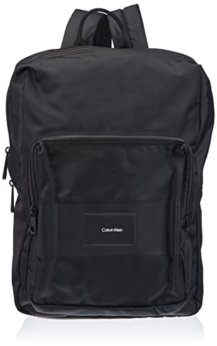 Calvin Klein Herren Rucksack Ck Must T Squared Campus Bp Handgepäck, Schwarz (Ck Black), Einheitsgröße