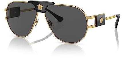 Versace 0VE2252 63 100287 Sonnenbrille, Unisex, Erwachsene, mehrfarbig, Einheitsgröße