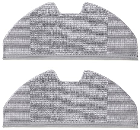 Ersatz-Wischpads*2 für Saugroboter, Kompatibel mit eufy X8 Pro Serie, Waschbare und Wiederverwendbare, Weiche Wischpad-Teile Zubehör