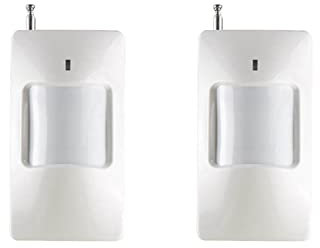 Lanko 2X Antena Externa Sensor PIR Inalámbrico 433MHz EV1527 Detector de Sensor de Movimiento PIR para Alarma de Seguridad para El Hogar Gsm Pstn