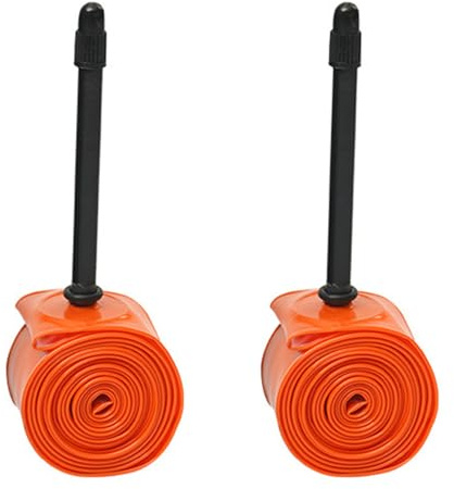 Alnicov 2 Pezzi Camera d'Aria per Bici 700C Camera d'Aria per Bicicletta di Ricambio 65mm Lunghezza Camera d'Aria in TPU per Bicicletta per Mountain Bike e Accessori per Bici da Strada
