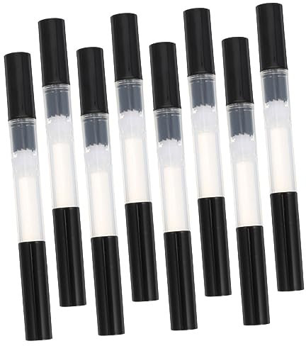 IWOWHERO 8stücke Transparente Nagelöl-stifte Leere Nagelöl-pens Für Nagelkunst Geeignet Für Nagelpflege Kosmetikanwendungen Und Ätherische Öle Pro Stift