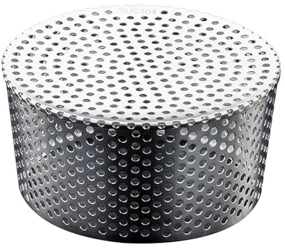 Protezione Grondaia in Metallo Filtri Grondaia Grondaia in Acciaio Inox per Casa Fossato Fogna Griglia Anti-Ostruzione Rospo Grondaia Filtro Grondaia