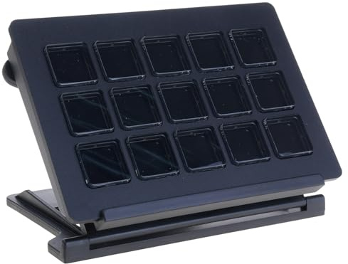 ZYMIADOU LCD Keyboard Dynamic Icons Macro Pad For Multiple Task Creators PC Compatible Live Broadcast Efficiency Tool Stream For PC Gaming