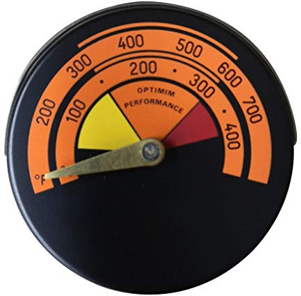 Stove Thermometer Oven Temperature Meter for Log Wood for Burner Fan Fan Wood Burning Oven Temperature Meter