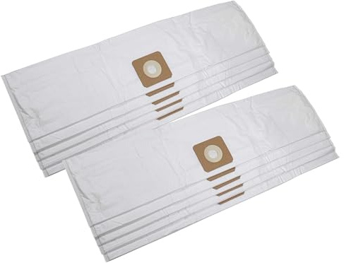 vhbw 10x Sacs compatible avec Bosch UniversalVac 15 aspirateur | 32cm x 22cm blanc