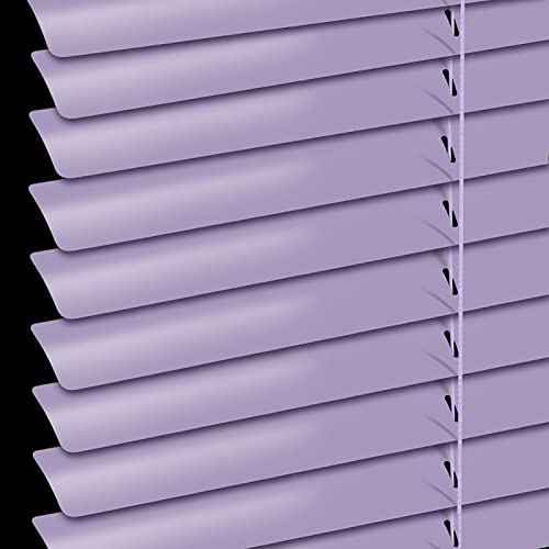Lila Aluminium-Jalousie, horizontaler Fensterladen, einfache Innen-/Außenmontage, 60/75/90/105/120/135 cm Schatten für Schlafzimmer, Badezimmer, Büro, Dekoration (Größe: 75 x 80 cm)