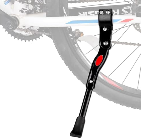 Seitenständer Fahrrad, Fahrradständer 24-27,5 Zoll, Höhenverstellbar Mountainbike Bike Stand, Fahrradständer Hinterrad rutschfest Fahrrad Ständer Für Mountainbike, Cityrad